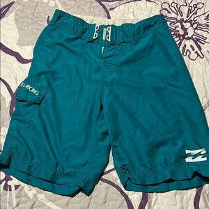 Billabong Teal Swim Shorts